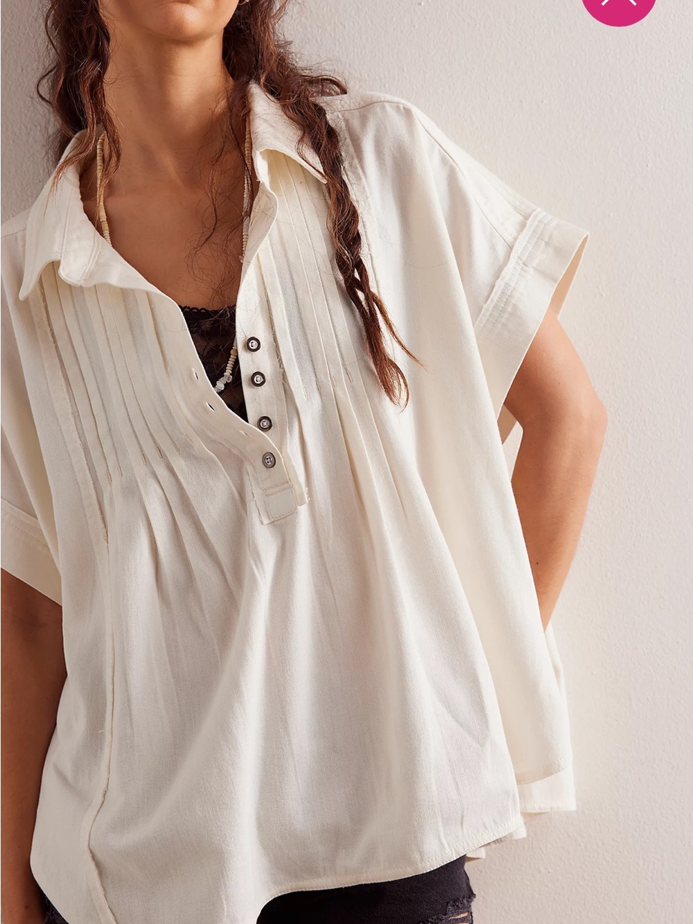 We the Free Classic Shirt Ivory